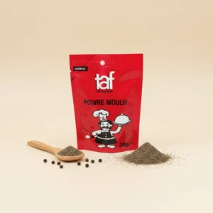 Poivre noir moulu Madagascar 30g packshot