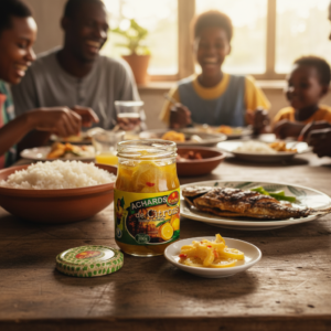 Achards CODAL ambiance repas famille malgache riz poisson grillé