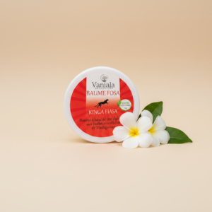 Pot Baume Fosa Vaniala Kinga Fiasa 10g 100% pur et naturel Madagascar