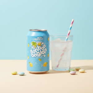 Canette Caprice Bonbon Anglais 33cl soda malgache STAR Madagascar