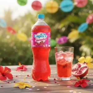 Bouteille Caprice Grenadine 1,5L pour anniversaire enfants malgaches