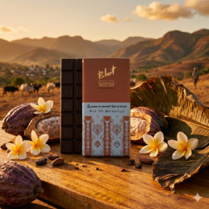 Chocolat Robert Brickaville ambiance Madagascar coucher de soleil