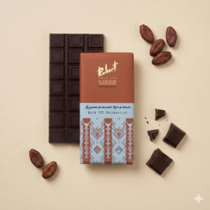 Tablette de chocolat Robert Noir 70% Terroir Brickaville 75g Madagascar