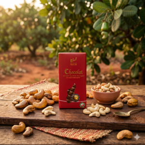 Chocolat Robert Lait noix de cajou ambiance plantation Madagascar