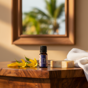 Huile essentielle Ylang Ylang Vaniala ambiance spa Nosy Be Madagascar