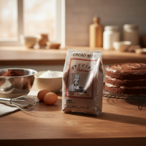 Poudre Cacao Robert ambiance patisserie fouet oeufs gateau chocolat