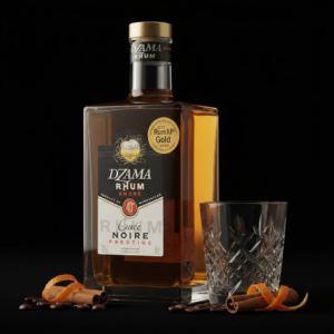 Bouteille Rhum Dzama Cuvee Noire Prestige 70cl 40 rhum ambre Madagascar