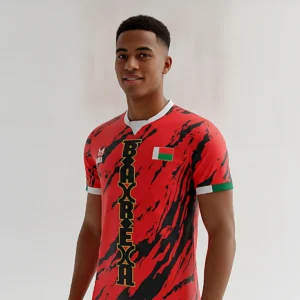 Maillot Aloalo Rouge — Barea Madagascar