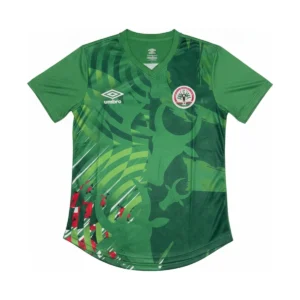 Maillot Umbro Vert Barea Madagascar — vue à plat