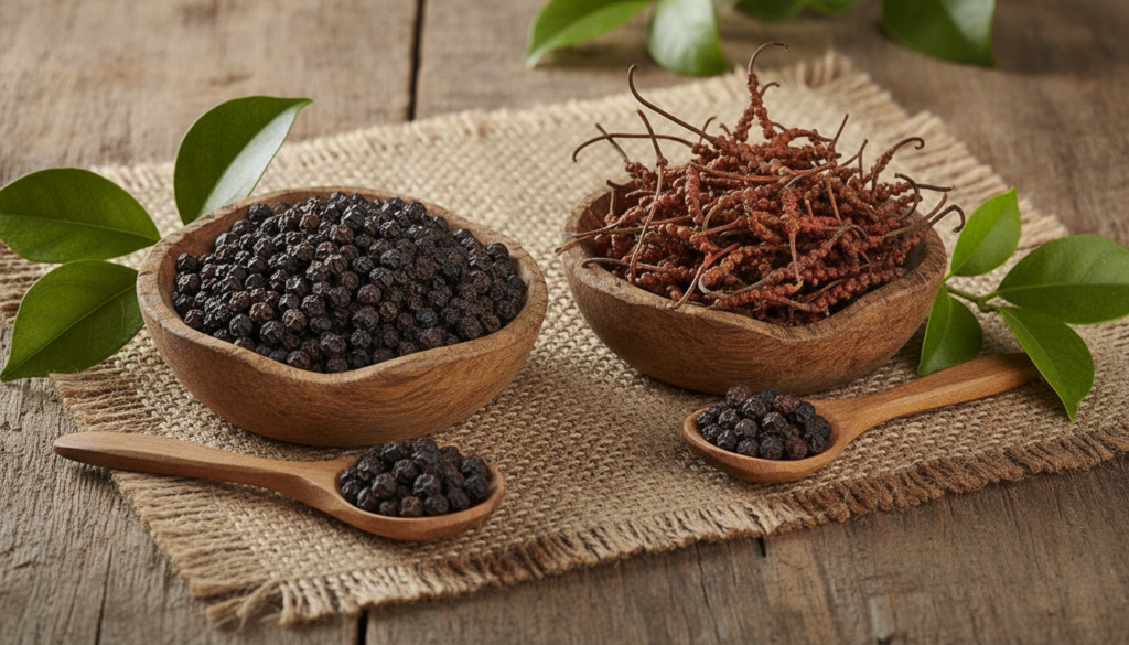 Les poivres de Madagascar, variétés