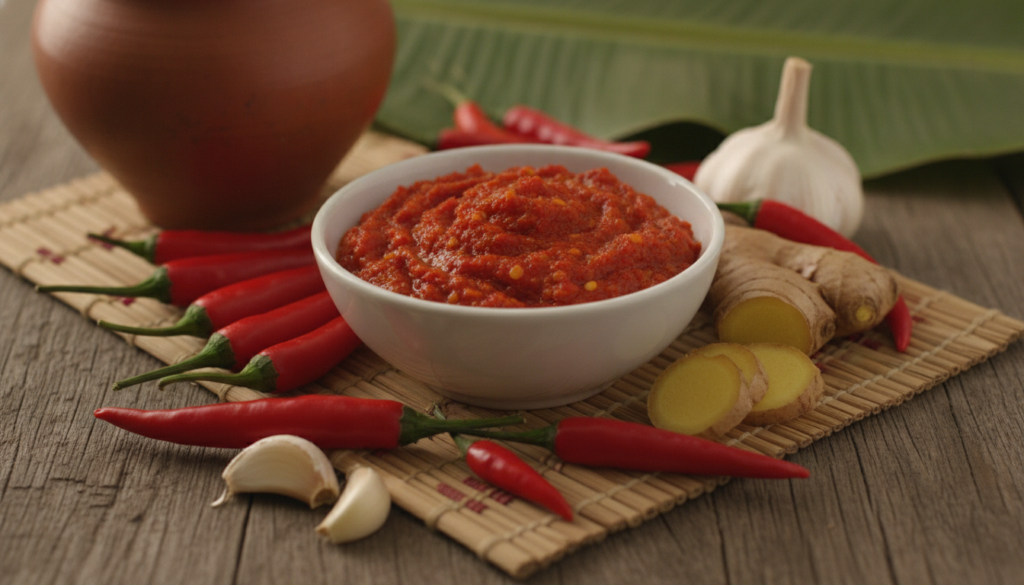 Sakay, piment malgache en pâte