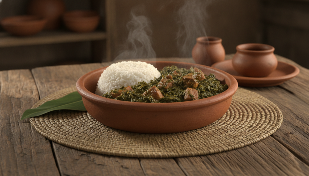 Ravitoto sy henakisoa, plat national malgache