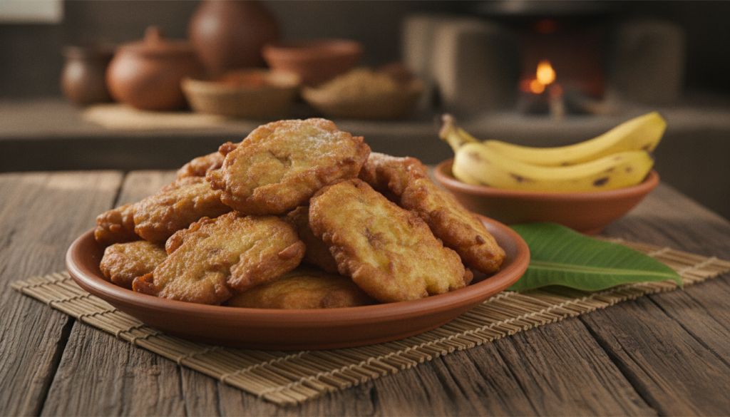 Mofo akondro, beignets de banane malgaches
