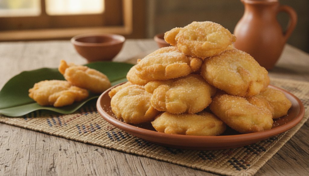 Petisa, beignet croustillant malgache